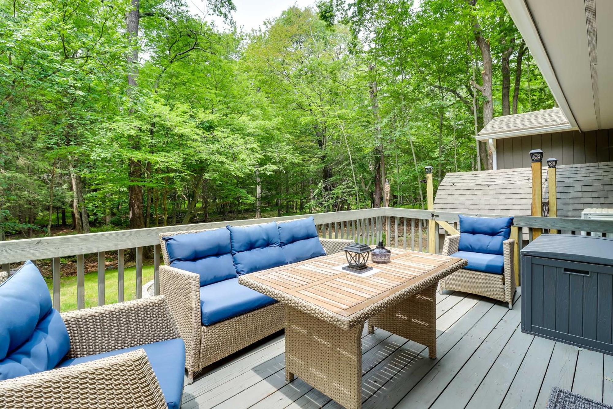 Holiday home Cozy With Fire Pit In Big Bass Lake! Gouldsboro